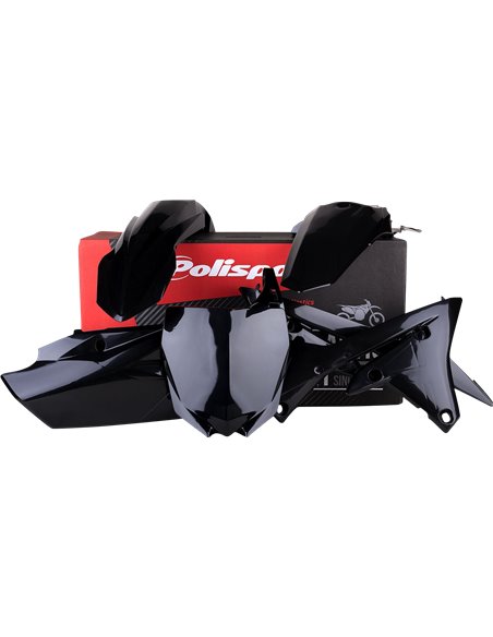 Yamaha YZ250F - Kit de Plástica MX Negro - Modelos 2014-18 Polisport 90583