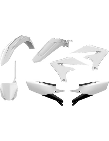 Yamaha YZ250F - Kit de Plásticos MX Branco - Modelos 2019-20 Polisport 90767