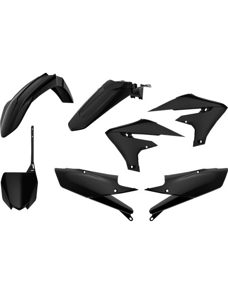 Yamaha YZ250F - MX Plastic Kit Black - 2019-20 Models Polisport 90768