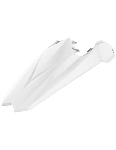 Beta RR 2T,4T - Garde-Boue Arrière et Caches Latéraux Blanc Polisport 8556000001