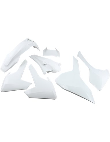 Kit de plásticos Husqvarna Tx-Te-Fe branco Hukit621-041 UFO-Plast