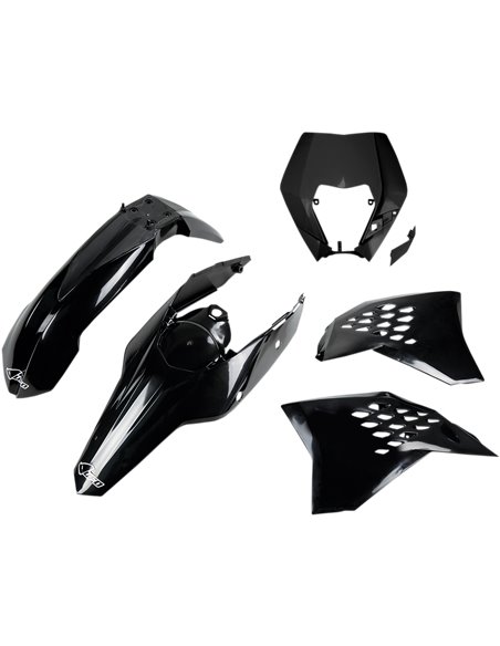 Kit de plàstics Ktm Exc negre Ktkit520-001 UFO-Plast
