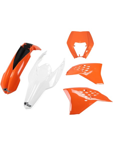 Kit de plástico Ktm Exc cor original Ktkit520999W UFO-Plast