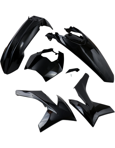 Ktm Exc black plastics kit Ktkit521-001 UFO-Plast