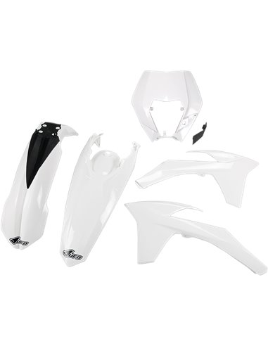 Kit de plásticos Ktm Exc blanco Ktkit521-047 UFO-Plast
