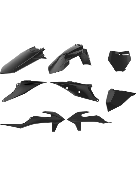 Plastics Kit SX / SXF 19- BLACK Polisport 90810