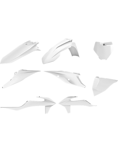 Plastics Kit SX / SXF 19- WHITE20 Polisport 90809