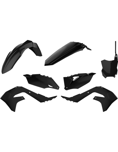 Kit plastique KXF450 19- BLK Polisport 90818