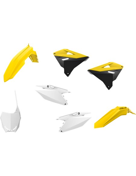 Suzuki RM125,250 - MX Restyling Kit OEM Color - 2001-08 Models Polisport 90864