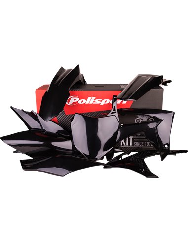 Honda CRF250R - Kit de Plástica MX Negro - Modelos 2014-17 Polisport 90562