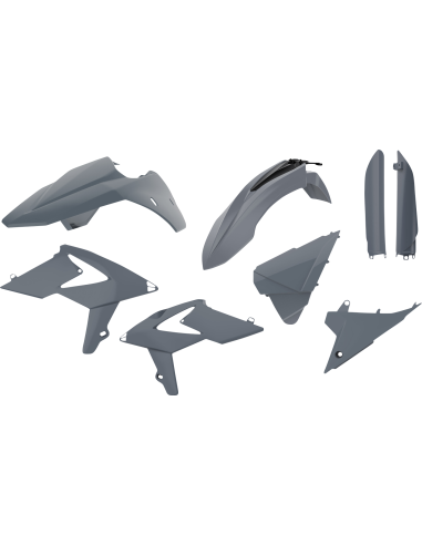 Beta RR2T,4T -  Plastic Kit Nardo Grey - 2013-17 Models Polisport 90861