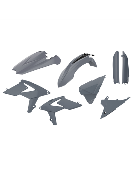 Beta RR2T,4T - Kit Plastiques Jaune Fluo - Modèles 2018 Polisport 90862