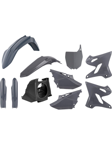 Yamaha YZ125/250 - Kit Plásticos Nardo Grey - Modelos 2002-21 Polisport 90932