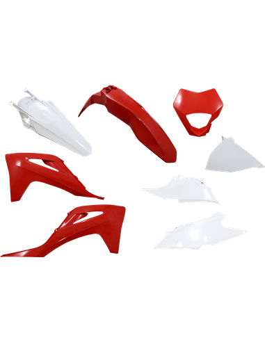 Kit de plásticos UFO GASGAS 21 ENDURO cor original GGKIT703-999