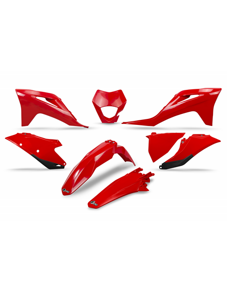 Kit de plastiques UFO GASGAS 21 ENDURO rouge GGKIT703-062