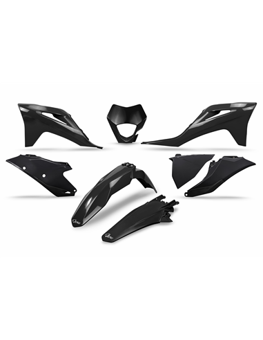 Kit de plásticos UFO GASGAS 21 ENDURO preto GGKIT703-001