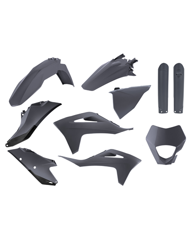 Kit de plastiques Polisport GASGAS EC/F 21- gris 91029