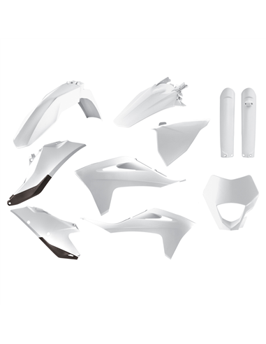 Kit de plastiques Polisport GASGAS EC/F 21- blanche 91027