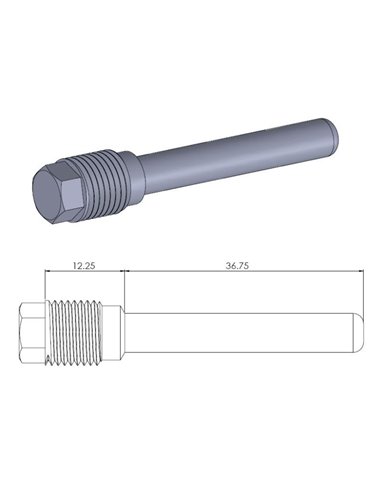 Pinos da pastilha de freio MOTO-MASTER 213021
