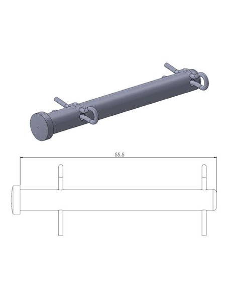 Pins de pastilla de fre MOTO-MASTER 213.024
