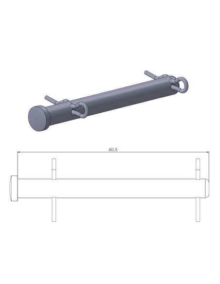 Pins de pastilla de fre MOTO-MASTER 213.025