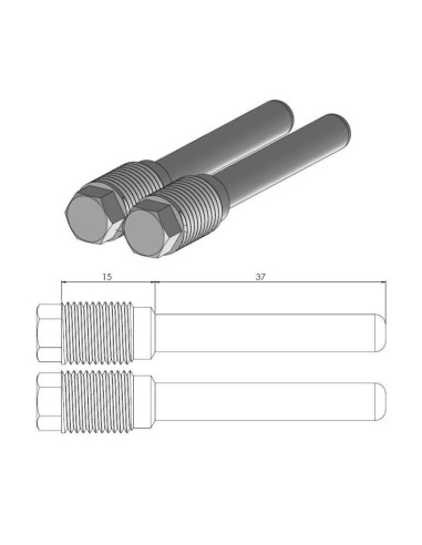 Pastillas de freno Pin Sx65 MOTO-MASTER 213065