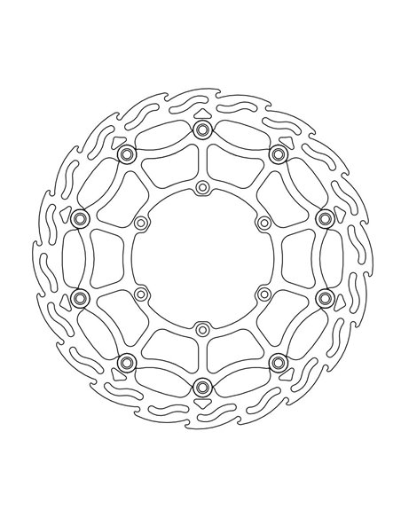 Disc de fre davanter Supermoto MOTO-MASTER 111.044