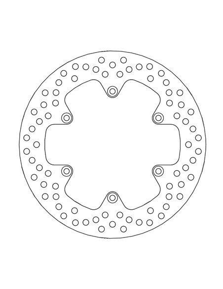 Disco de freno trasero Halo Disc Ktm/ Husaberg MOTO-MASTER 110458