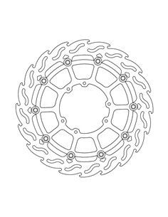 Front brake disc Float Flame Sumo MOTO-MASTER 112228
