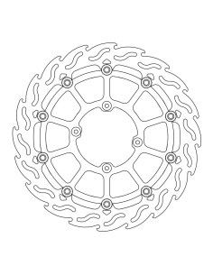Front brake disc Float Flame Sumo MOTO-MASTER 112230