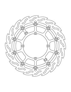 Disque de frein avant Float Flame Sumo MOTO-MASTER 112233