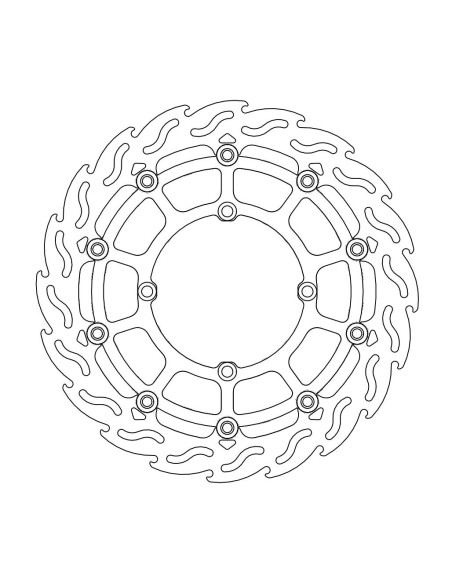 Front brake disc Float Flame Sumo MOTO-MASTER 112237