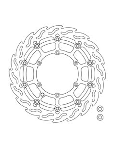 Disco de freno Float Flame MOTO-MASTER 111079