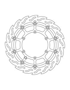 Disco de freno Float Flame MOTO-MASTER 112294