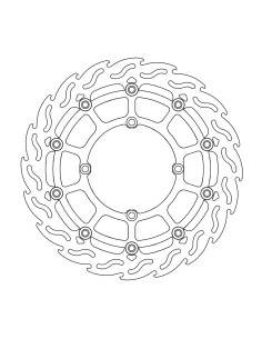 Disco de freno Float Flame MOTO-MASTER 112302