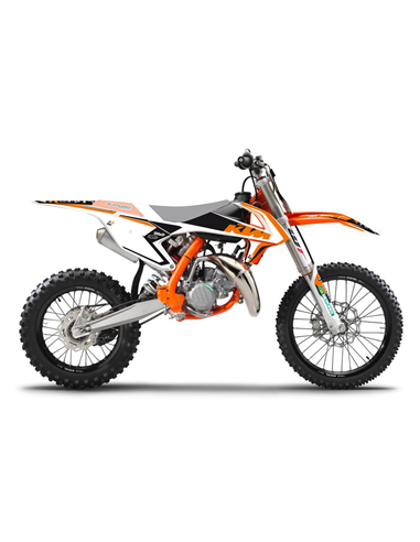 Kit disco de freno Supermoto Floating Contour Wave,With Caliper Bracket EBC SMX6001