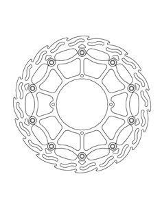 Disco de freno delantero Supermoto MOTO-MASTER 111040