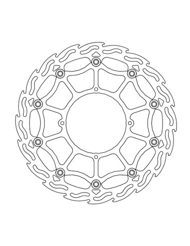 Disque de frein avant Supermoto MOTO-MASTER 111040