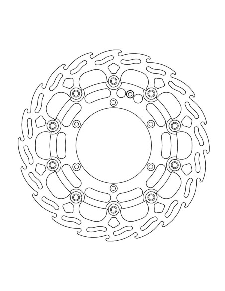 Kit disc de fre davanter Yam Dakar MOTO-MASTER 112.065
