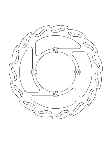 Disque de frein avant Kawasaki MOTO-MASTER 110388