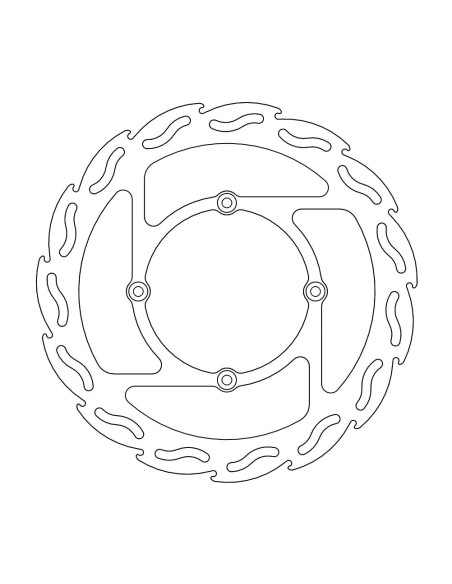 Disco de freio dianteiro Kawasaki MOTO-MASTER 110388