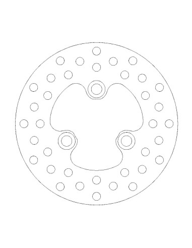 Disque de frein avant rond Suzuki MOTO-MASTER 110303
