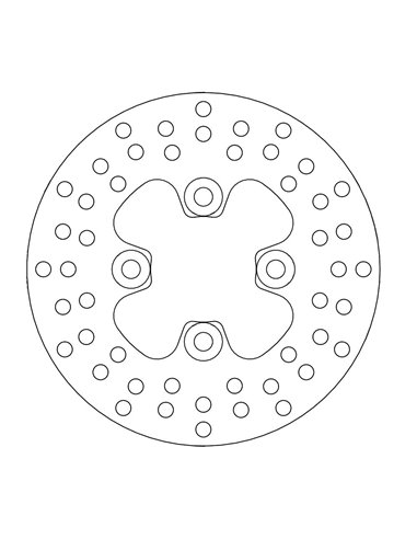 Disque de frein avant rond Yamaha MOTO-MASTER 110166
