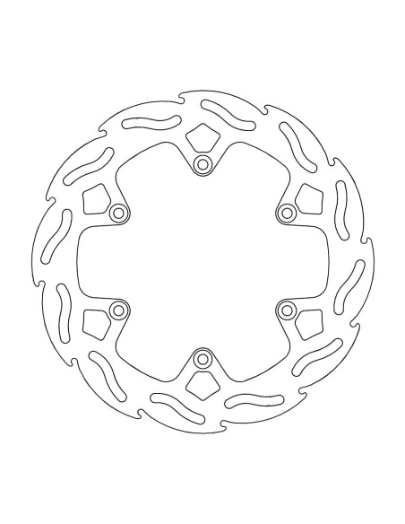 Disque de frein arrière Fix MOTO-MASTER 110513