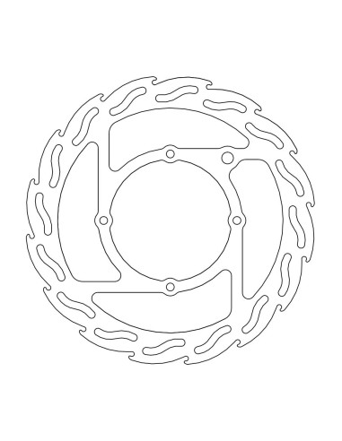 Front Brake Disc Fix MOTO-MASTER 110517