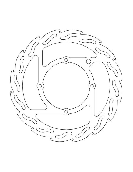 Front Brake Disc Fix MOTO-MASTER 110517