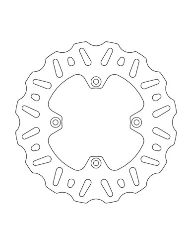 Disc de fre del darrere Fix Wave nitro MOTO-MASTER 110.450