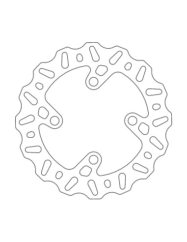 Front brake discFix Wave MOTO-MASTER 110705