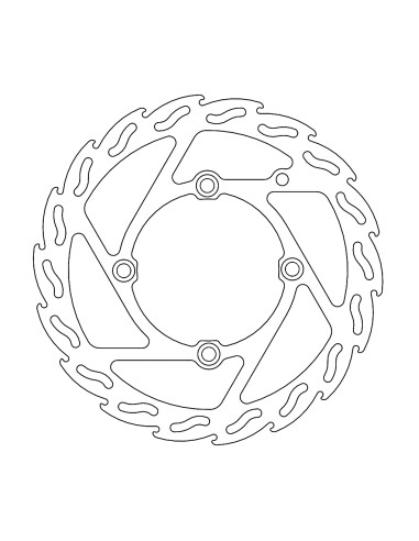 Front brake disc Flame MOTO-MASTER 110692