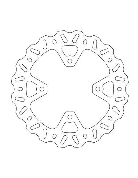 Disque de frein Fix Wave MOTO-MASTER 110718